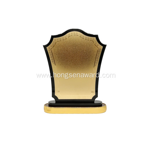 Stock Souvenir Wooden award plaque frame trophy